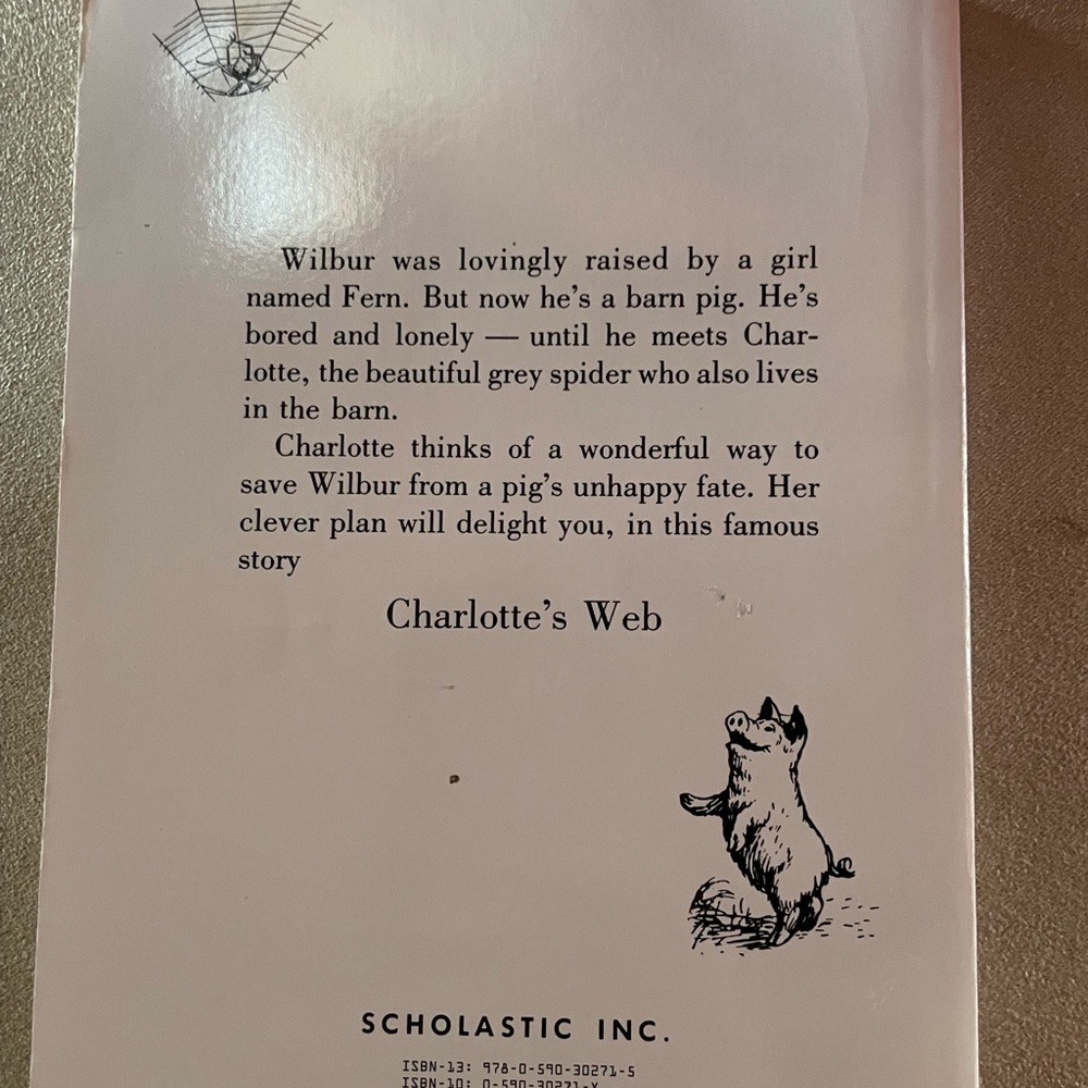 Charlotte’s Web Book - Picture 2 of 5